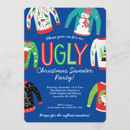 Ugg Christmas Sweater Party Einladung