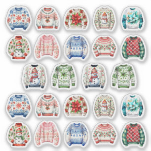Ugg Christmas Sweater Planner Kalender Stickers Aufkleber