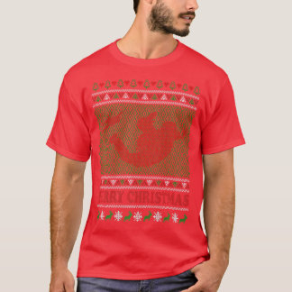 Ugg Christmas Sweater Skydiving Parachuting T-Shirt