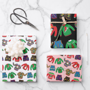 Ugg Christmas Sweater Wrapping Paper Geschenkpapier Set