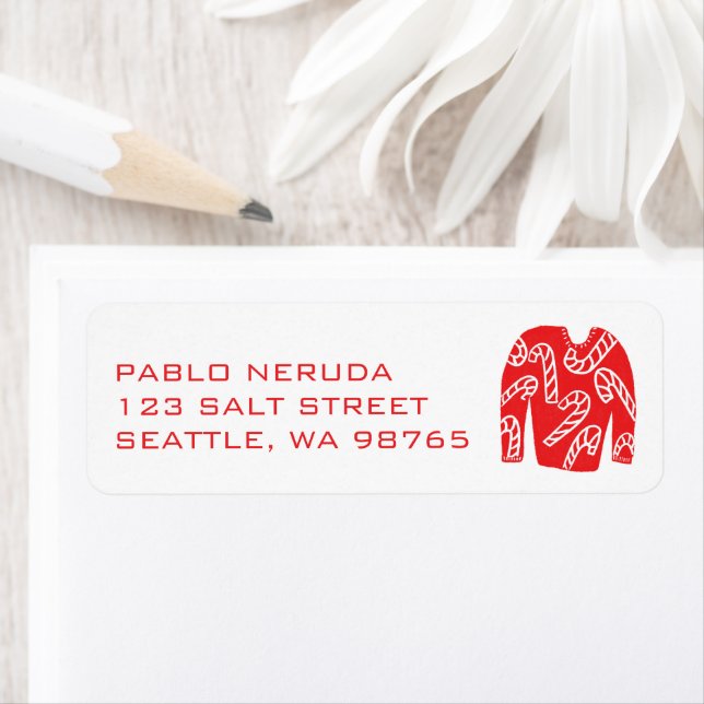 Ugg Christmas Sweater Xmas CUSTOM Mailing-Adresse (Insitu)