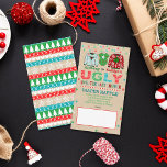 Ugg Sweater Christmas Baby Duschdusche Windeln Raf Begleitkarte<br><div class="desc">Diese Gewinnscheine sind perfekt für alle, die dieses Weihnachtsfest ein Baby duschen. Einfach diese Eintrittskarten bei der Versendung der passenden Babydusche mitnehmen, können Ihre Gäste dann ihren Namen ausfüllen und ein Paket Windeln (in jeder Größe) mit zur Babydusche mitbringen. Als Anreiz für eine Gruppe Windeln gewinnt ein glücklicher Gast einen...</div>