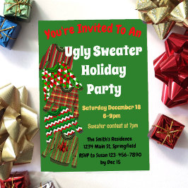 Ugg Sweater-Party Einladung mit Wettbewerb
