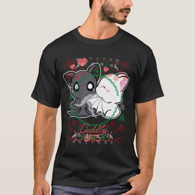 Ugg Weihnachts-Cowgirl Riding Xmas T-Shirt (Vorderseite)
