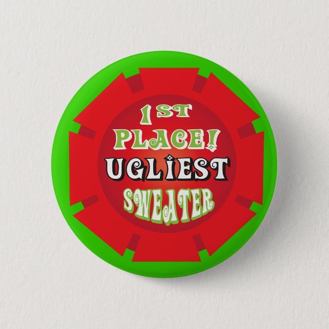 Ugge Christmas Sweater Button Award (Vorderseite)