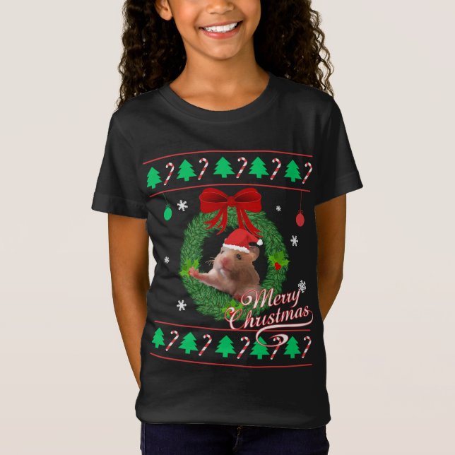 Ugguler Sweater Hamster T-Shirt (Vorderseite)