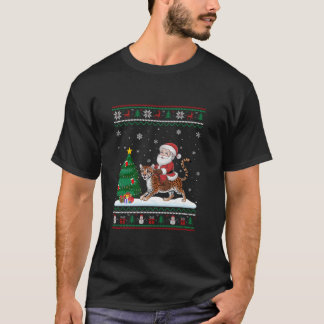 Ugi Christmas Tree Lights Weihnachten T-Shirt