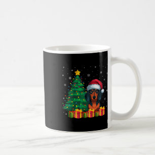 Ugi Dackel Weihnachtsmannmütze WeihnachtsLICHT Hun Kaffeetasse