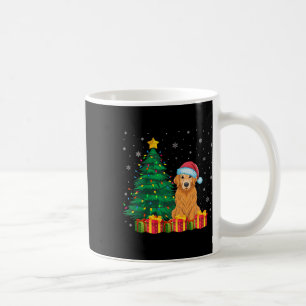 Ugi Golden Retriever Weihnachtsmannmütze Christmas Kaffeetasse