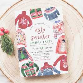 Ugi Sweater Weihnachtsfeier Einladung