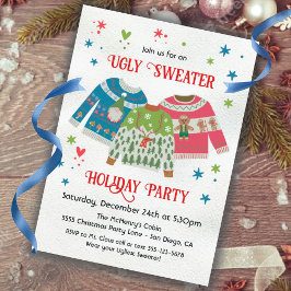 Ugi Sweater Weihnachtsfeier Einladung