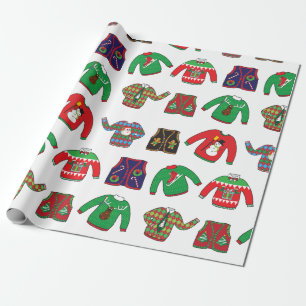 Ugi Sweater Weihnachtswrapping Paper Geschenkpapier