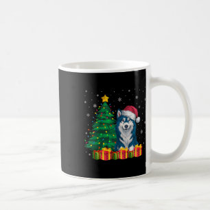 Ugly Alaskan Klee Kai Weihnachtsmannmütze Christma Kaffeetasse