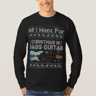 Ugly alles, was ich für Weihnachten Sweater Bass G T-Shirt
