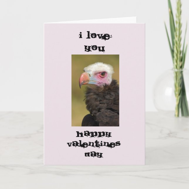 Ugly Bird Valentinstag Card Feiertagskarte (Vorderseite)