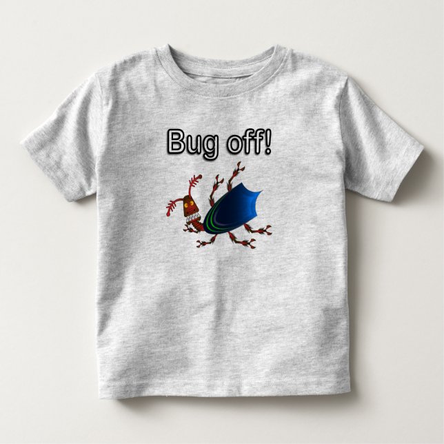 Ugly Bug - Kleinkind Fine Jersey T - Shirt (Vorderseite)