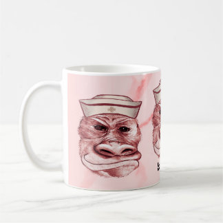 Ugly Button Up Nurse Kaffeetasse