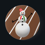 Ugly Christmas Button Snowman<br><div class="desc">Ugly Christmas Button Snowman</div>