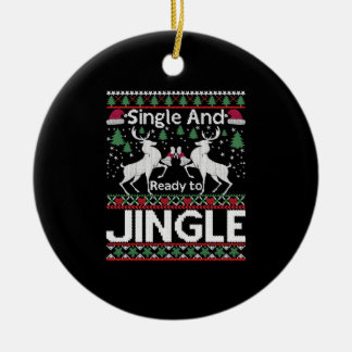 Ugly Christmas Keramik Ornament