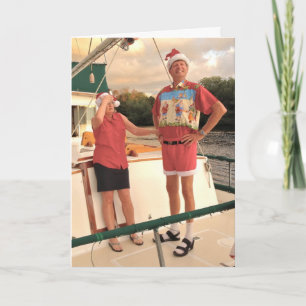 Ugly Christmas Shirt Feiertagskarte