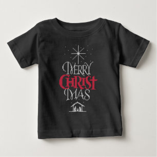 Ugly Christmas Sweater Christlich Religious Baby T-shirt