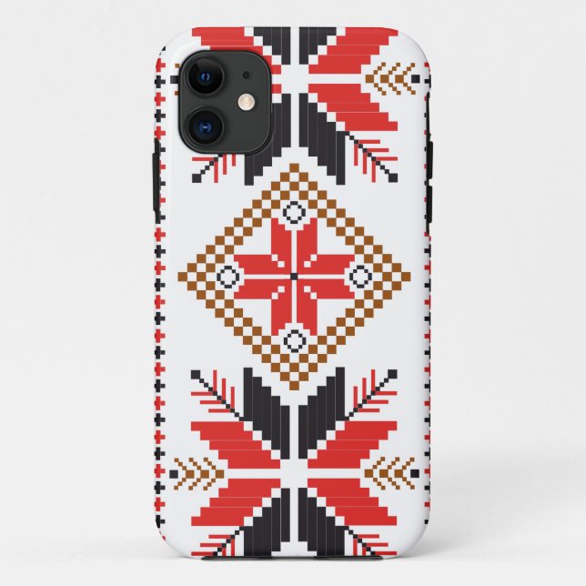 Ugly Christmas Sweater Fair Isle Case-Mate iPhone Hülle (Rückseite)