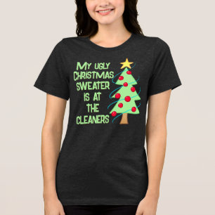 Ugly Christmas Sweater Funny Women's T - Shirt
