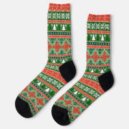 Ugly Christmas Sweater Holiday Novelty Socken