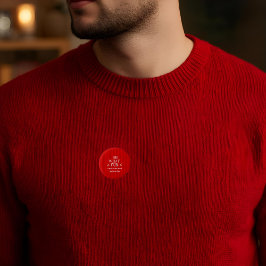 Ugly Christmas Sweater Holiday Party Button