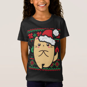 Ugly Christmas Sweater Niedlich Kawaii Anime Chibi T-Shirt