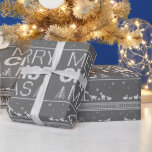 Ugly Christmas Sweater Religious Christlich Gray Geschenkpapier<br><div class="desc">Machen Sie ein Modestatement in Verpackungspapier mit unserer Version von "The Ugly Christmas Sweater" trifft das Christentum. Der Geschenkempfänger wird höchstwahrscheinlich Karo haben, ob es wirklich Strick ist. Wir sagen ständig "Frohe Weihnachten", aber wir vergessen den Ursprung der Worte. Dieses originelle Design erzählt die Geschichte in einem eleganten und modischen...</div>