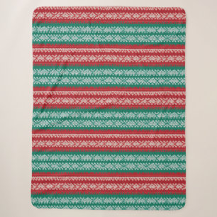 Ugly Christmas Sweater Strick Traditionelles Muste Sherpadecke