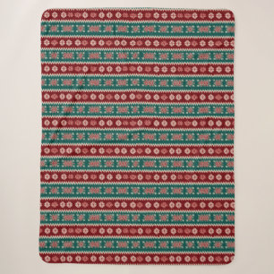 Ugly Christmas Sweater Strick Traditionelles Muste Sherpadecke