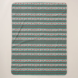 Ugly Christmas Sweater Strick Traditionelles Muste Sherpadecke