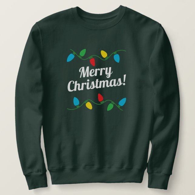 Ugly Christmas Sweater Sweatshirt (Design vorne)