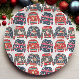 Ugly Christmas Sweaters Pattern Pappteller