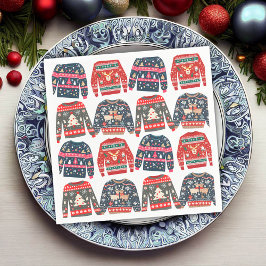 Ugly Christmas Sweaters Serviette