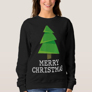 Ugly Christmas Tree Xmas Eve präsentiert Sweatshirt