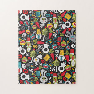 Ugly Christmas und Happy New Year Puzzle