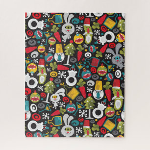 Ugly Christmas und Happy New Year Puzzle