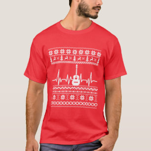 Ugly Frohe Weihnachts Pullover akustische Gitarre