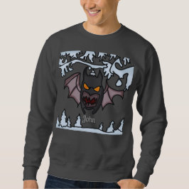 Ugly Funny Winter Bat Sweatshirt