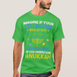 Ugly Hanukkah Chanukah Handy Menorah Hanukkah T-Shirt<br><div class="desc">Ugly Hanukkah Chanukah Handy Menorah Hanukkah .Phantastisch Great Funny Souvenir Gegenwart Matching Familie Kleidung Coupé Kleidung für Mama,  Vater,  Bruder,  Schwester,  Ehefrau,  Mann,  Sohn,  Tochter,  Pop,  Mama,  Papa,  Opa,  Oma Tante Onkel seine Damen.</div>