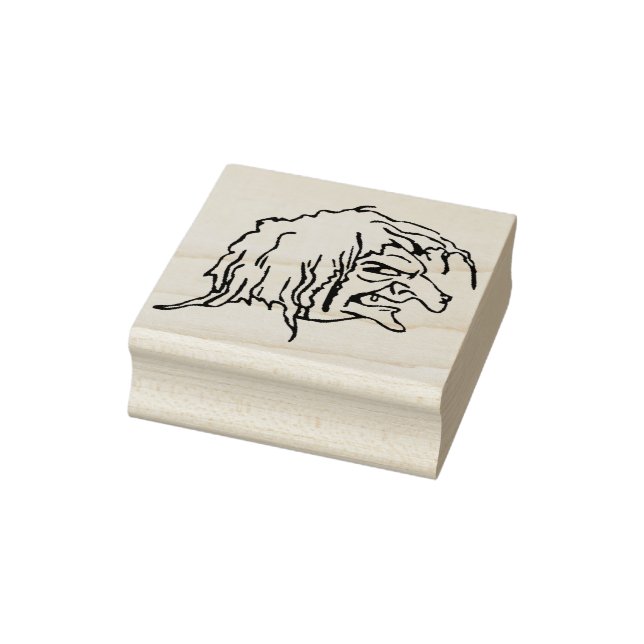 Ugly Hexenkunst Briefmarke Gummistempel (Stempel)