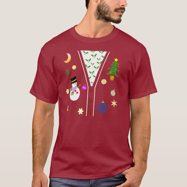Ugly Holiday Sweater T - Shirt (Vorderseite)