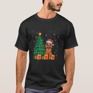 Ugly Irish Setter Weihnachtsmannmütze Christmas Li T-Shirt