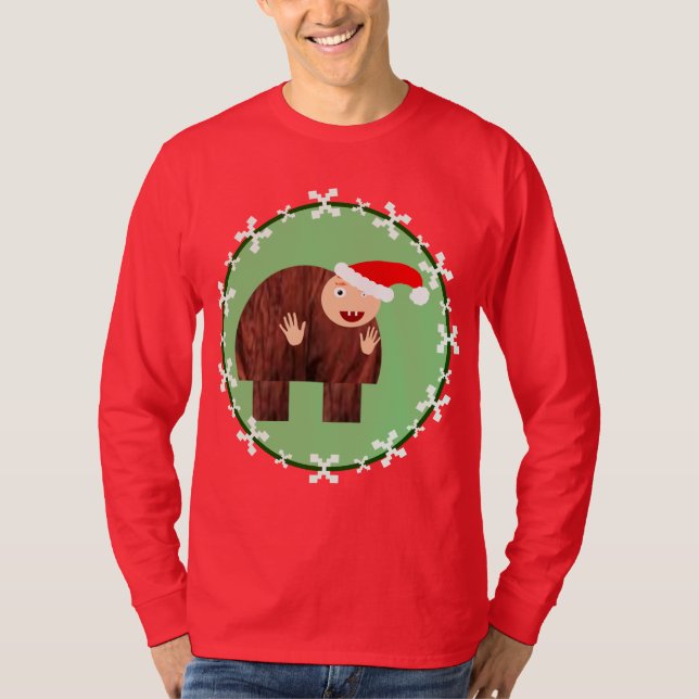 Ugly Quasimodo Weihnachtskraut T - Shirt (Vorderseite)