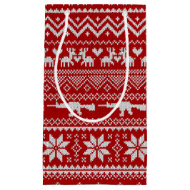 Ugly Sweater AR-15 Geschenktasche Kleine Geschenktüte