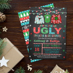 Ugly Sweater Christmas Baby Dusche Einladung<br><div class="desc">Feiern Sie den Stil mit diesen lustigen hässlichen Sweater Weihnachtsbaby Dusche Einladungen. Das Design ist leicht mit Ihrer eigenen Formulierung zu personalisieren und Ihre Gäste werden begeistert sein,  wenn sie diese fabelhaften Einladungen erhalten.</div>