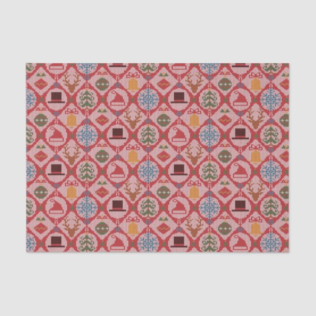 Ugly Sweater Christmas Seidenpapier (Vorderseite)